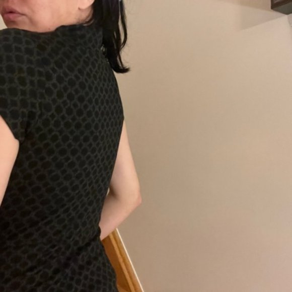 Fall Mono Pattern Tunic Dress - Picture 7 of 8